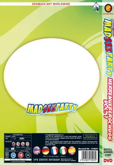 Mad Sex Party - Herrenüberschuß Vol. 1(EROMAXX)(back cover)