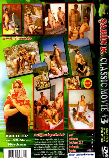 Sahin K. Classic Movie 3 | Trimax | DVD, Download, VOD(back cover)