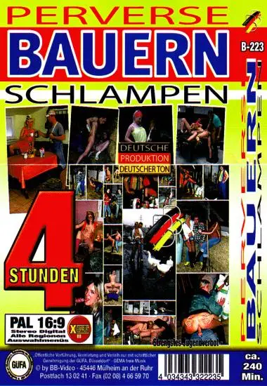 Perverse Bauern Schlampen | BB-Video | DVD(back cover)