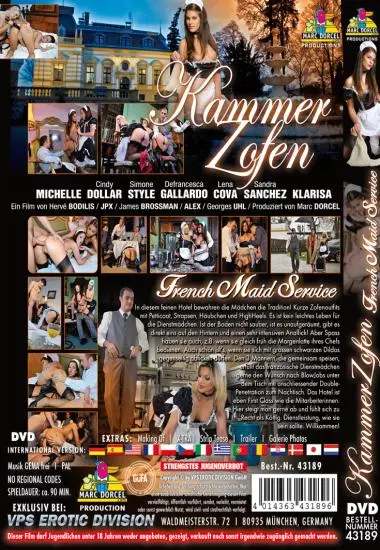 Kammer Zofen(MARC DORCEL) at sexvideoall.com(back cover)