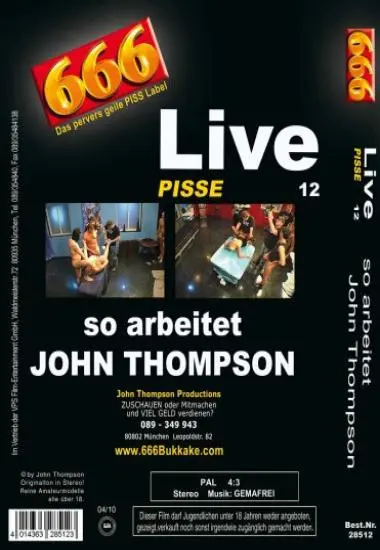 Live - PISSE 12 | 666 | DVD(back cover)