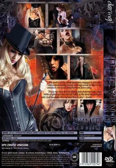 Playing | Daring | Download, VOD(back cover)