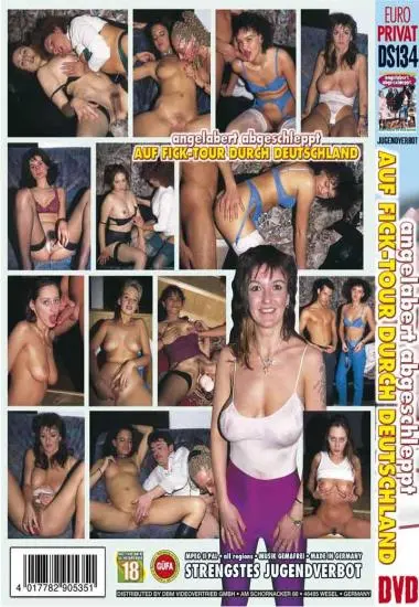 Angelabert - abgeschleppt auf Fick-Tour durch Deutschland | EURO EXTREM | DVD, Download, VOD(back cover)