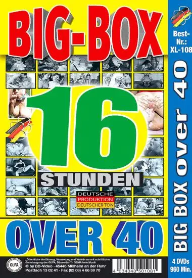 Over 40 XL-108(4xDVDs) | BB-Video(back cover)