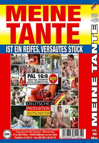 Meine Tante | BB-Video | DVD, Download, VOD(back cover)