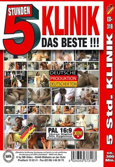 Klinik ED-318 | BB-Video | DVD(back cover)