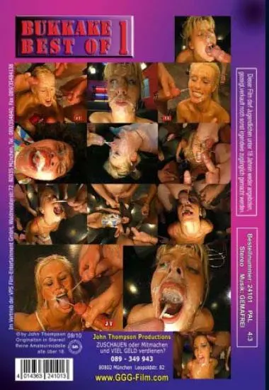 Bukkake Best Of 1 | GGG(back cover)