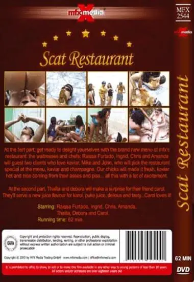 Scat Restaurant - R51 | MFX(back cover)