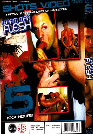Warm man flesh | Shots Video | DVD(back cover)