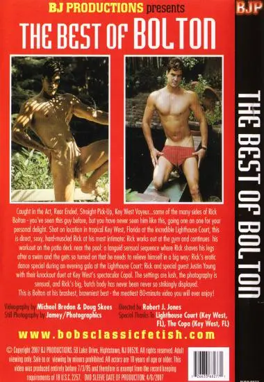 Best Of Bolton, The | BJ Productions | DVD, Download, VOD(back cover)