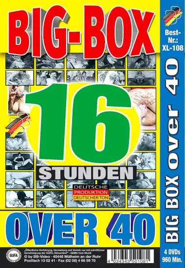 Big Box Over 40 XL-108(4xDVDs) | BB-Video | DVD(back cover)