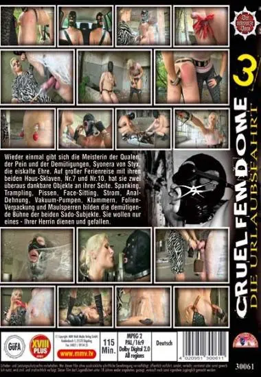 Cruel Femdome 3 (Der schwarze Dorn)(MMV)(back cover)