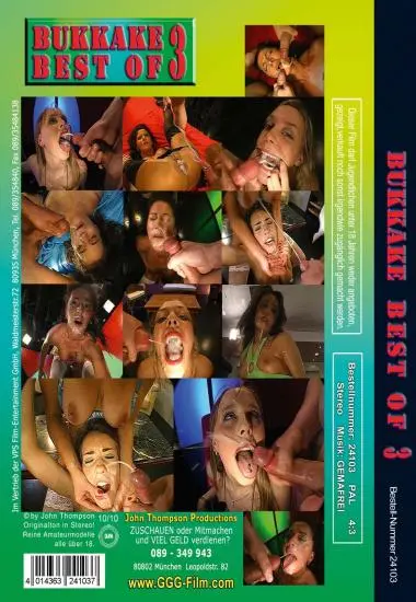 BUKKAKE Best of 3 | GGG | DVD(back cover)