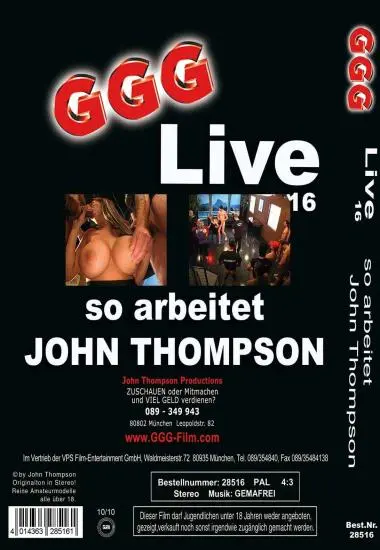Live 16 | GGG | DVD(back cover)