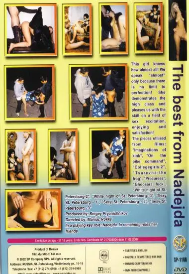 The Best from Nadejda(SP Company) at sexvideoall.com(back cover)