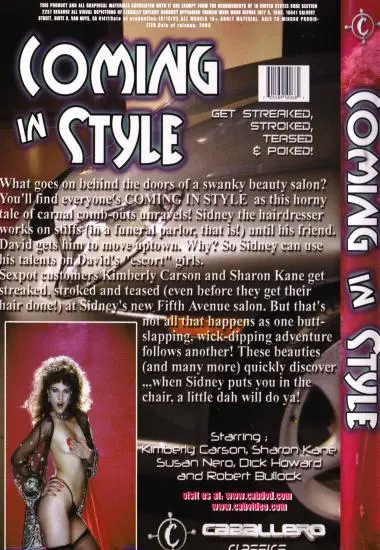 Coming In Style(Caballero) at sexvideoall.com(back cover)