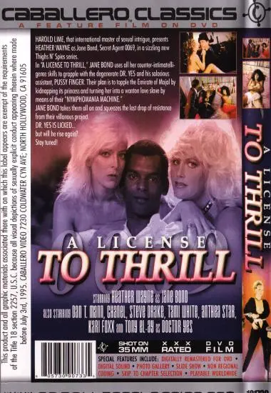 License To Thrill, A(Caballero) at sexvideoall.com(back cover)