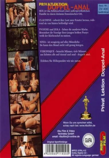 Privatlektion Doppel-anal(RIBU) at sexvideoall.com(back cover)