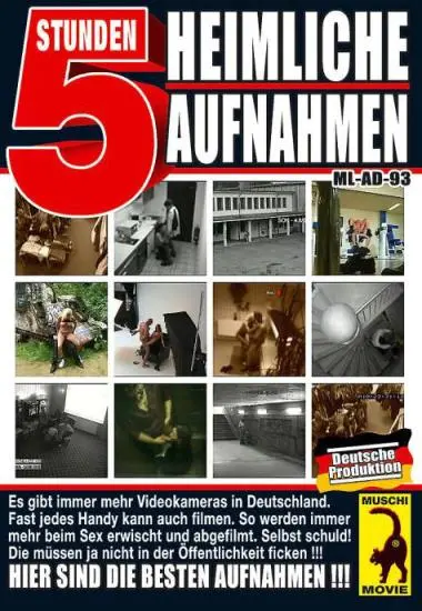 5 Stunden Heimliche Aufnahmen | Muschi | DVD