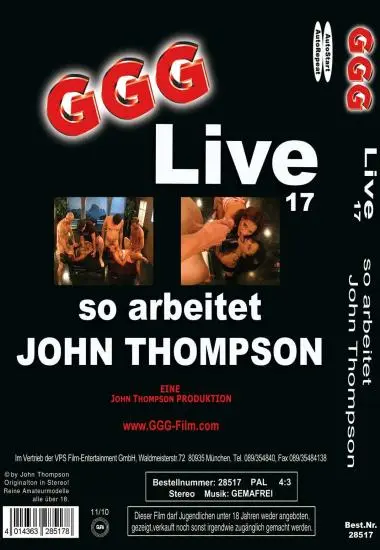 Live 17 | GGG | DVD(back cover)