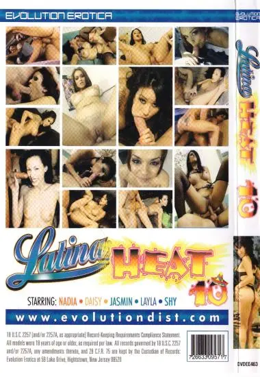 Latina Heat 10(Evolution Erotica) (Download available)(back cover)