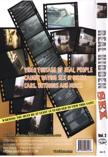 Real Hidden Sex 2 | V9 Video | DVD, Download, VOD(back cover)