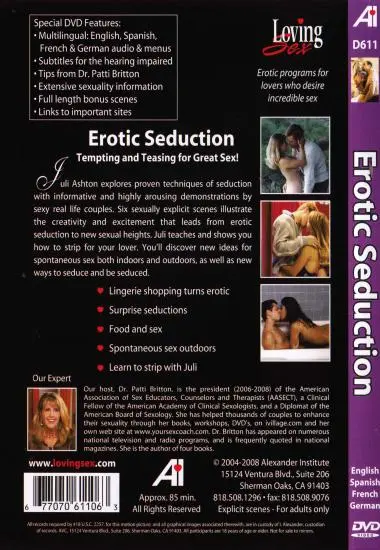 Erotic Seduction(Alexander Institute) at sexvideoall.com(back cover)