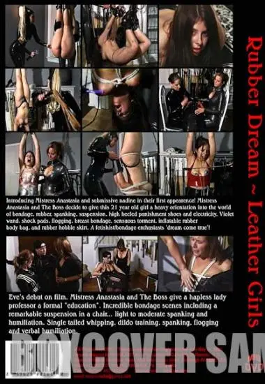 Rubber Dream_Leather Girls(MIB Productions)(back cover)