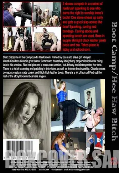 Boot Camp_Hee Haw Bitch(MIB Productions)(back cover)