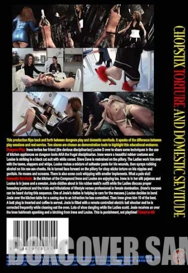 Chopstix Torture - Domestic Servitude(MIB Productions)(back cover)