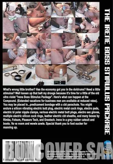 The Irene Boss Stimulus Package(MIB Productions)(back cover)