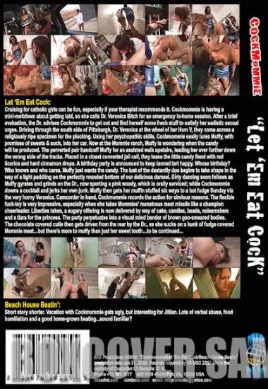 Let 'Em Eat Cock | MIB Productions | DVD(back cover)