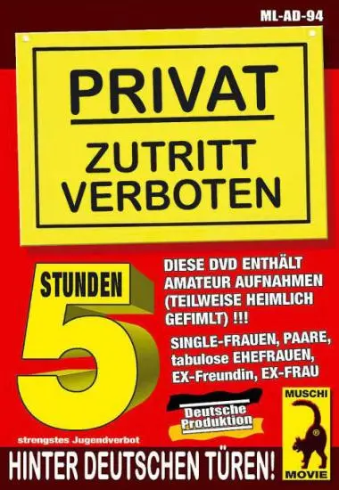 PRIVAT - Zutritt verboten | Muschi | DVD