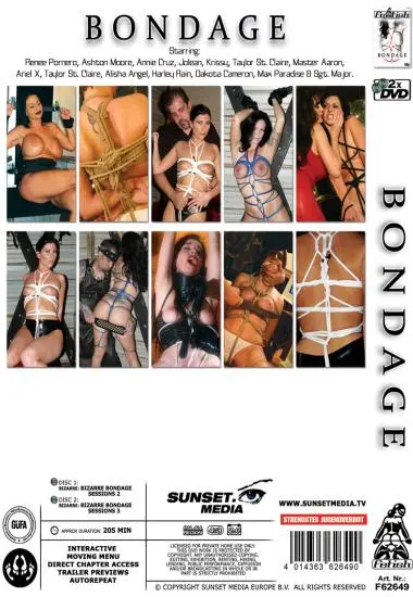 Special Edition - Bondage(2xDVDs)(Fetish)(back cover)