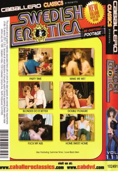 Swedish Erotica 111(Caballero) at sexvideoall.com(back cover)