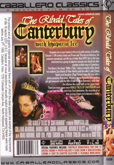 Ribald Tales Of Canterbury, The(Caballero)(back cover)