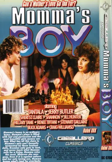 Momma´s Boy(Caballero) at sexvideoall.com(back cover)