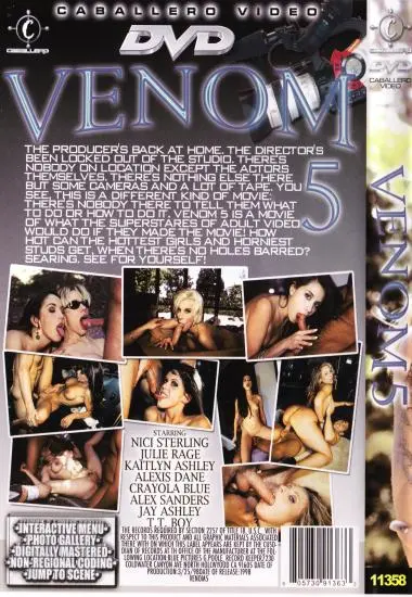 Venom 5(Caballero) at sexvideoall.com(back cover)