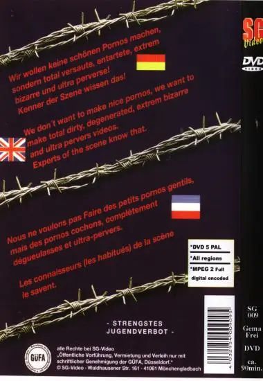 Sperrgebiet Vol. 09 | SG-Video | DVD(back cover)