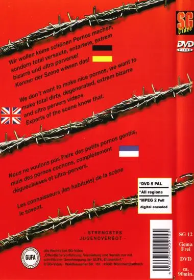 Sperrgebiet Vol. 12 | SG-Video | DVD(back cover)