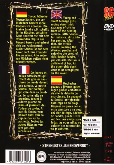Kaviar Amateur 21 | SG-Video | DVD(back cover)