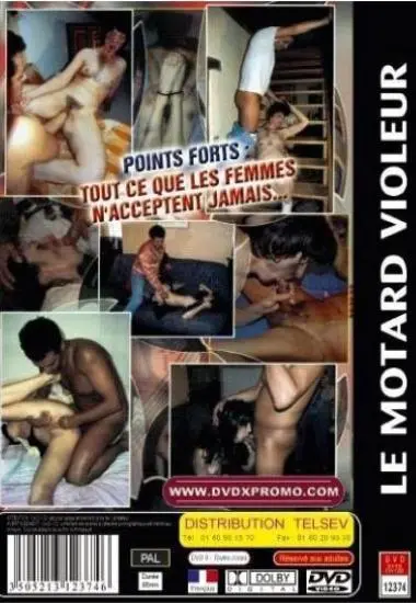 LE MOTARD VIOLEUR | TELSEV | Download, VOD(back cover)