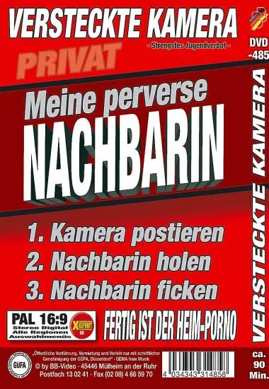 Meine perverse Nachbarin | BB-Video | DVD(back cover)