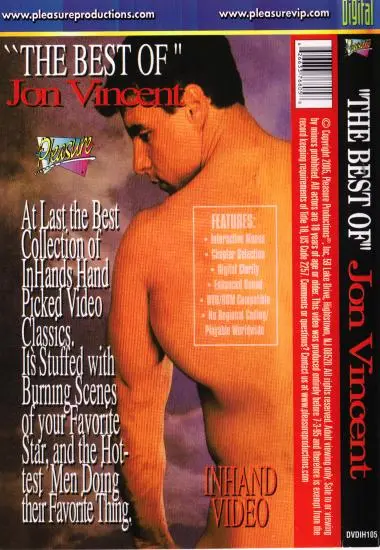 Jon Vincent: The Best Of Collection(Pleasure) (Download available)(back cover)