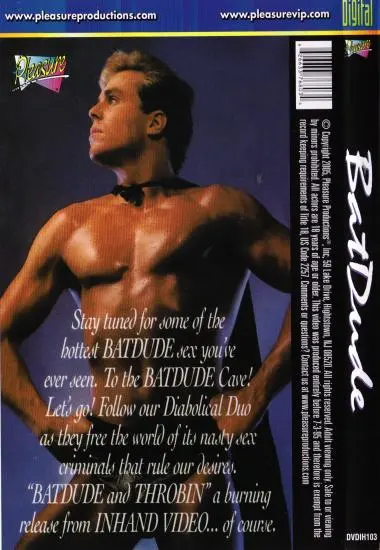 Bat Dude and Throbin(Pleasure) (Download available)(back cover)