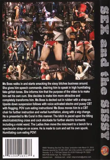 Sex and the sissy(MIB Productions) at sexvideoall.com(back cover)