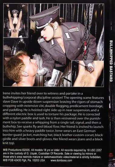 Bullwhipped Bastard(MIB Productions) at sexvideoall.com(back cover)