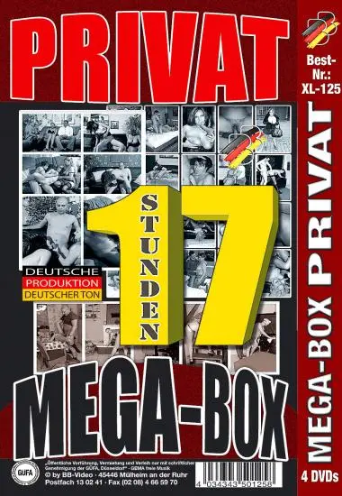 Big Box Privat XL-125(4xDVDs) | BB-Video | DVD(back cover)