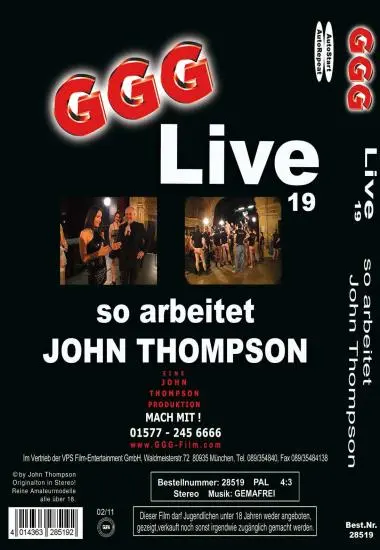 Live No. 19 | GGG | DVD(back cover)