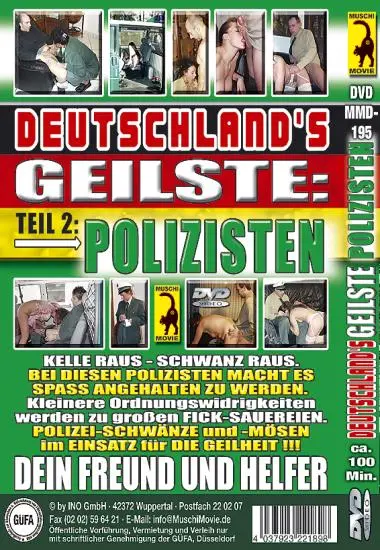 Deutschlands geilste Polizisten (QUT)(Muschi)(back cover)